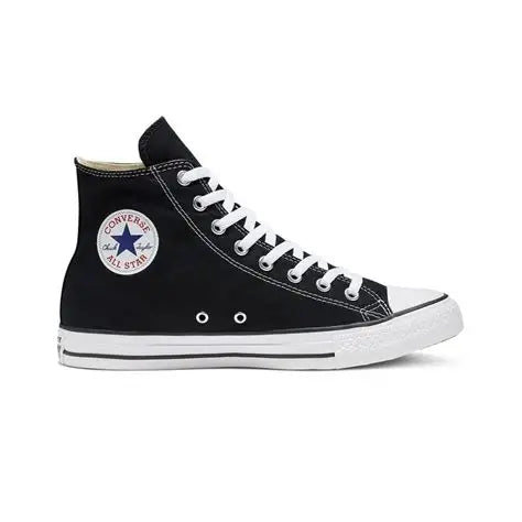 Converse Chuck Taylor All Star Negros en Bota de Lona
